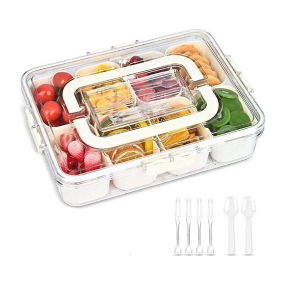 Other - Snack Box Container with Lid & Handle